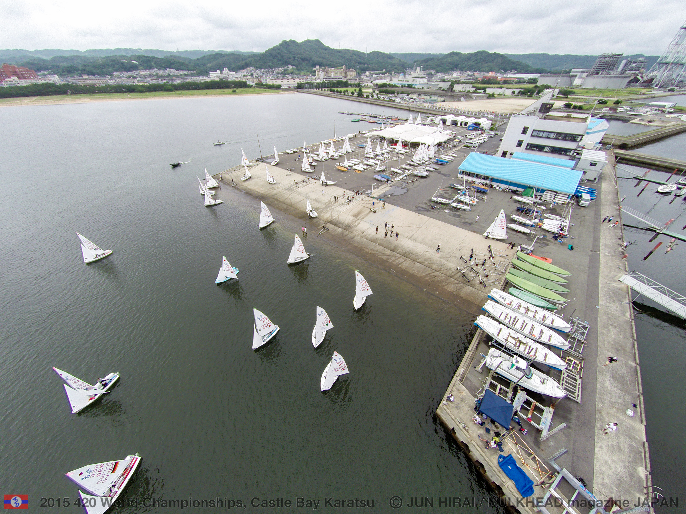 Aerial view of the Yacht Harbour